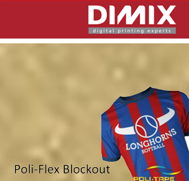 Poli-flex Blockout Soft - 4520 Gold Metallic - rol 500 mm x 10 m